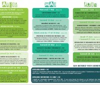 PROGRAMME ATELIERS Avril à Juin 2014