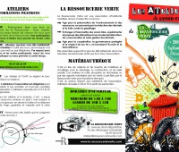 PROGRAMME DES ATELIERS septembre à décembre 2016