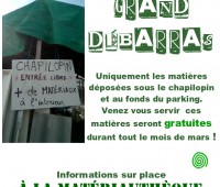 Grand débarras en Juin !